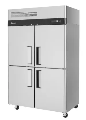 Turbo Air - M3F47-4-N. Commercial 51 Reach-in Freezer M3 Series Stainless Steel Two-section 42.1 cu.ft.