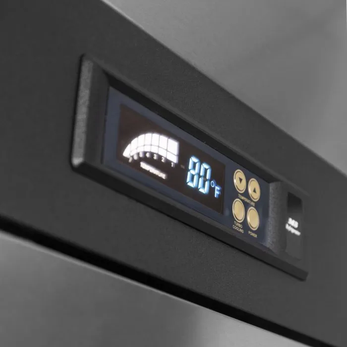 Turbo Air - M3R47-2-N. Commercial 51 Reach-in Refrigerator M3 Series Stainless Steel  42.3 cu.ft.