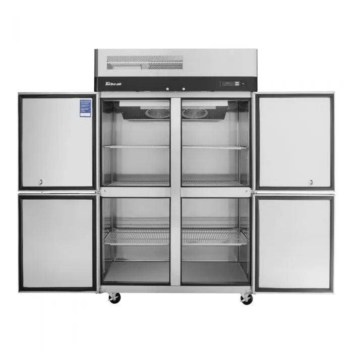 Turbo Air - M3R47-4-N. Commercial 51 Reach-in Refrigerator M3 series Stainless Steel 42.1 cu.ft. Two-section