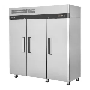 Turbo Air - M3R72-3-N. Commercial 77 Reach-in Refrigerator M3 series Stainless Steel 65.8 cu.ft
