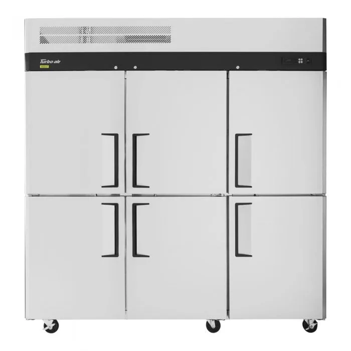 Turbo Air - M3R72-6-N. Commercial 77 Reach-In Refrigerator M3 Series  65.6 cu.ft.3 Section