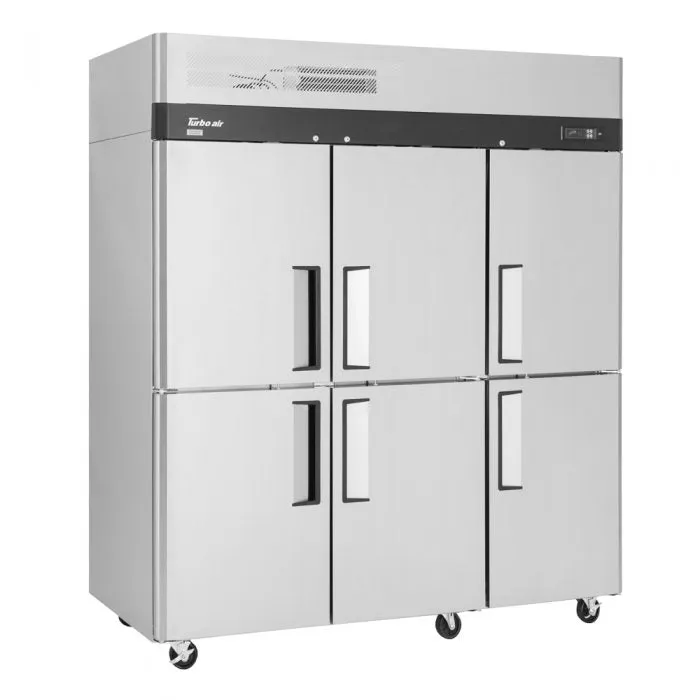 Turbo Air - M3R72-6-N. Commercial 77 Reach-In Refrigerator M3 Series  65.6 cu.ft.3 Section