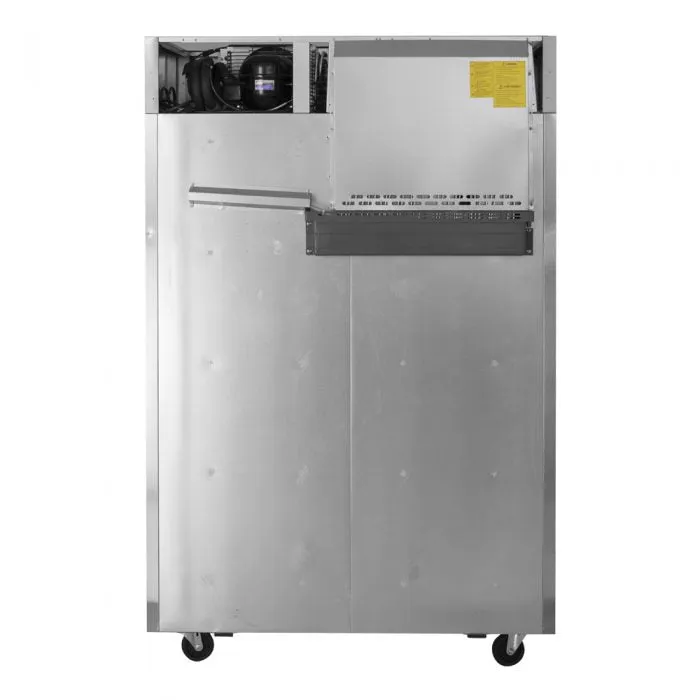 Turbo Air - M3RF45-2-N. Commercial 49 Reach-in Dual Temperature M3 Series 15 cu. ft (F). 20.93 cu. ft (R 2 section