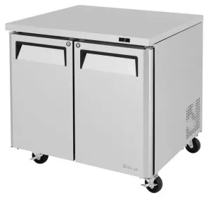 Turbo Air - MUF-36-N. 2 Solid Doors Undercounter Freezer