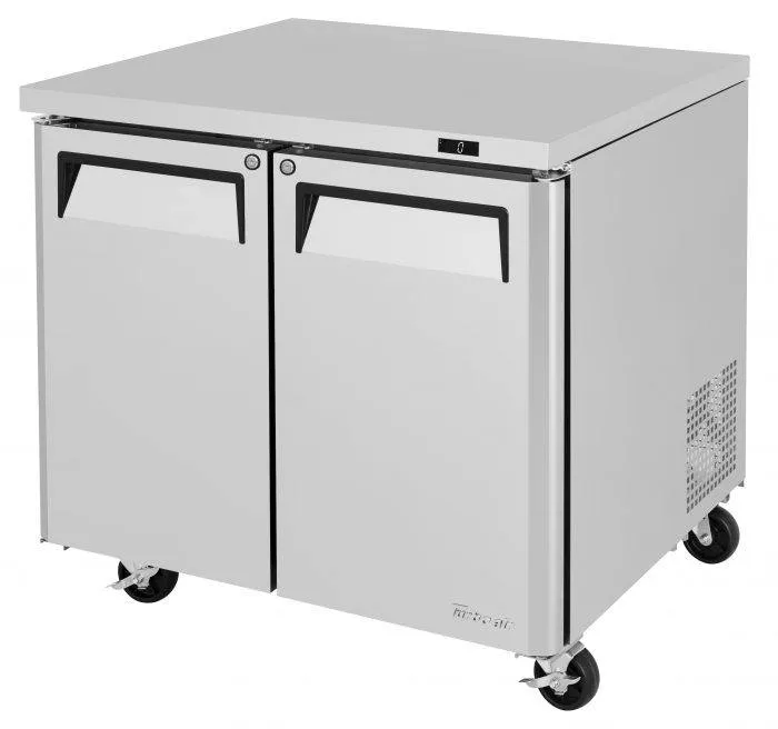 Turbo Air - MUF-36-N. 2 Solid Doors Undercounter Freezer