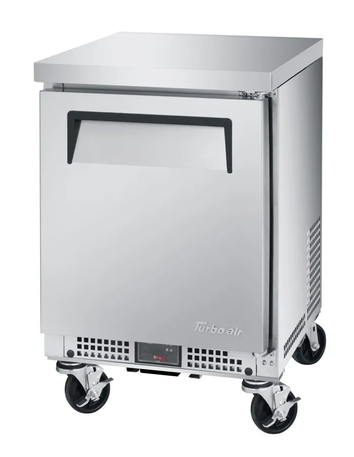 Turbo Air - MUR-20S-N6. 1 Solid Door Undercounter Refrigerator - Shallow Depth