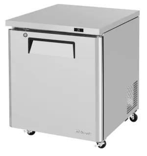 Turbo Air - MUR-28L-N6. 1 Solid Door Undercounter Refrigerator. Low Boy