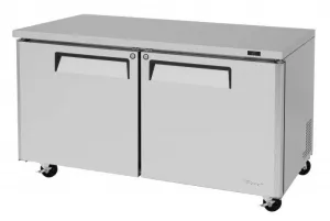 Turbo Air - MUR-60-N. 2 Solid Doors Undercounter Refrigerator