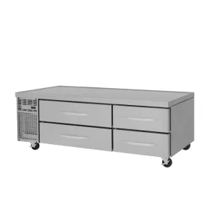 Turbo Air - PRCBE-72F-N. 4 Drawers (72) SS Chef Base Freezer