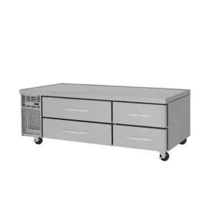 Turbo Air - PRCBE-72R-N. 4 Drawers (72) SS Chef Base Refrigerator