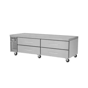 Turbo Air - PRCBE-84R-N. 4 Drawers (84) SS Chef Base Refrigerator