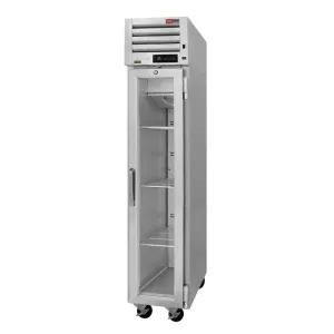 Turbo Air - PRO-12R-G-N. Commercial 18 1 Glass Door Reach-in Refrigerator PRO Series 9.5 cu.ft.
