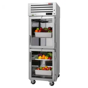 Turbo Air - PRO-26-2R-G-N. Commercial 28 Reach-in Refrigerator PRO Series 25.73 cu.ft 1 section