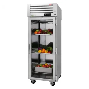 Turbo Air - PRO-26R-GS-PT-N. Commercial 28 Refrigerator PRO Series Pass Thru 1 Glass Front Door / 1 Solid Back Door Pass-Thru 26.68 cu.ft.