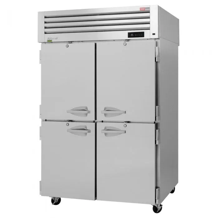 Turbo Air - PRO-50-4R-N. Commercial 51 Reach-in Refrigerator PRO Series  Two-section 47.57cu.ft.