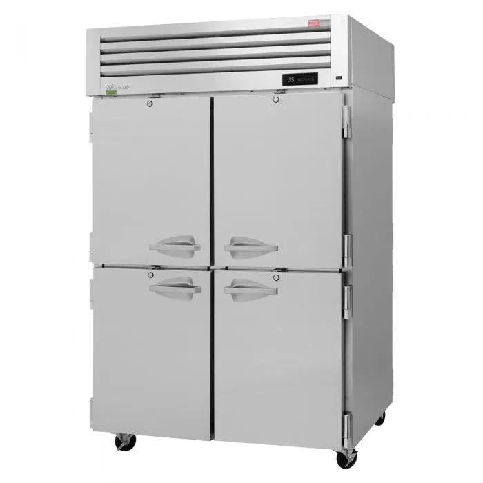 Turbo Air - PRO-50-4R-PT-N. Commercial 51 Reach-in Refrigerator PRO Series Reach-In Pass-thru 2 Sections 50.27cu.ft