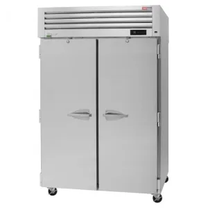 Turbo Air - PRO-50R-N. Commercial 51 2 Solid Door Reach-In Refrigerator PRO Series 2 Sections 47.73 cu.ft.