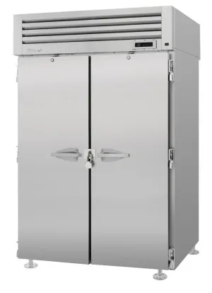 Turbo Air - PRO-50R-N-CRT. Commercial 51 2 Solid Door Reach-In Refrigerator PRO Series  2 Sections 47.73 cu.ft