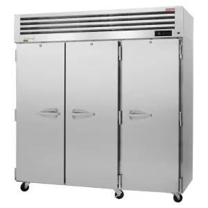 Turbo Air - PRO-77R-N. Commercial 77 3 Solid Door Refrigerator PRO Series Reach-in Refrigerator. 3 Section 75.06 cu.ft