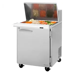 Turbo Air - PST-28-12-N. Commercial 28 PRO Series Mega Top Sandwich/Salad Prep Table 8 cu.ft.
