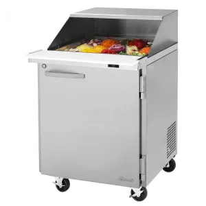Turbo Air - PST-28-12-N-SL. Commercial PRO Series Mega Top Sandwich/Salad Prep Table-Slide Lid. one-section