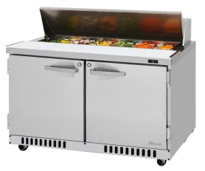 Turbo Air - PST-48-FB-N. Commercial PRO Series Sandwich/Salad Prep Table. two-section. Front Breathing airflow