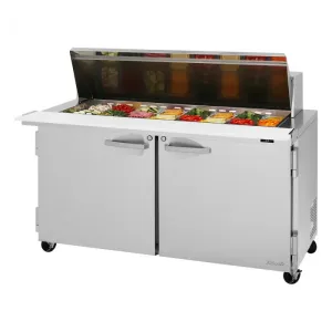 Turbo Air - PST-60-24-N. Commercial PRO Series Mega Top Sandwich/Salad Prep Table. two-section