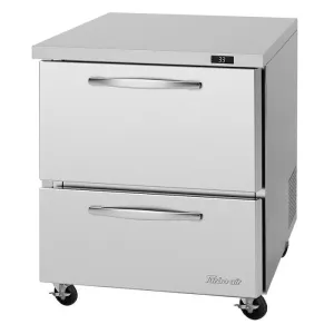 Turbo Air - PUR-28-D2-N. 2 Drawers Undercounter Refrigerator