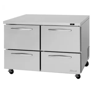 Turbo Air - PUR-48-D4-N. 4 Drawers Undercounter Refrigerator