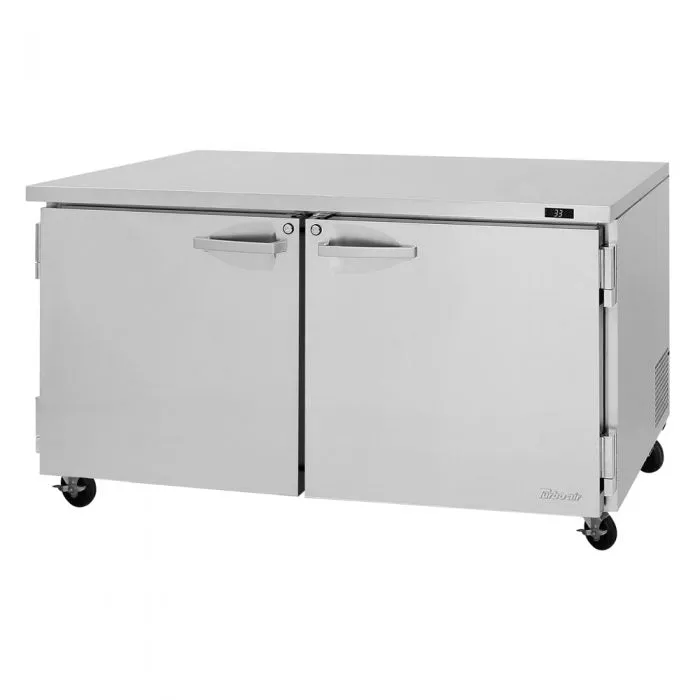 Turbo Air - PUR-60-N. 2 Solid Doors Undercounter Refrigerator