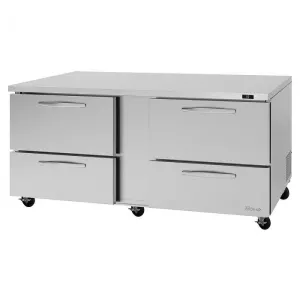 Turbo Air - PUR-72-D4-N. 4 Drawers Undercounter Refrigerator