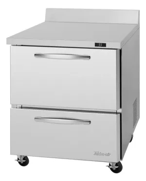 Turbo Air - PWR-28-D2-N. 2 Drawers Worktop Refrigerator