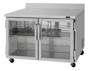 Turbo Air - PWR-48-G-N. 2 Glass Doors Worktop Refrigerator