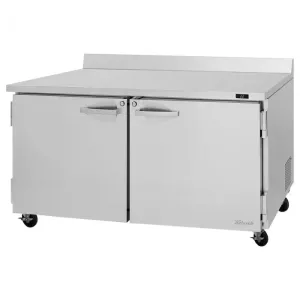Turbo Air - PWR-60-N. 2 Solid Doors Worktop Refrigerator