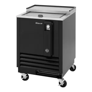 Turbo Air TBC-24SB-N6 24 Forced Air Bottle Cooler - Holds (120) 12 oz Bottles. Stainless Interior. 115v
