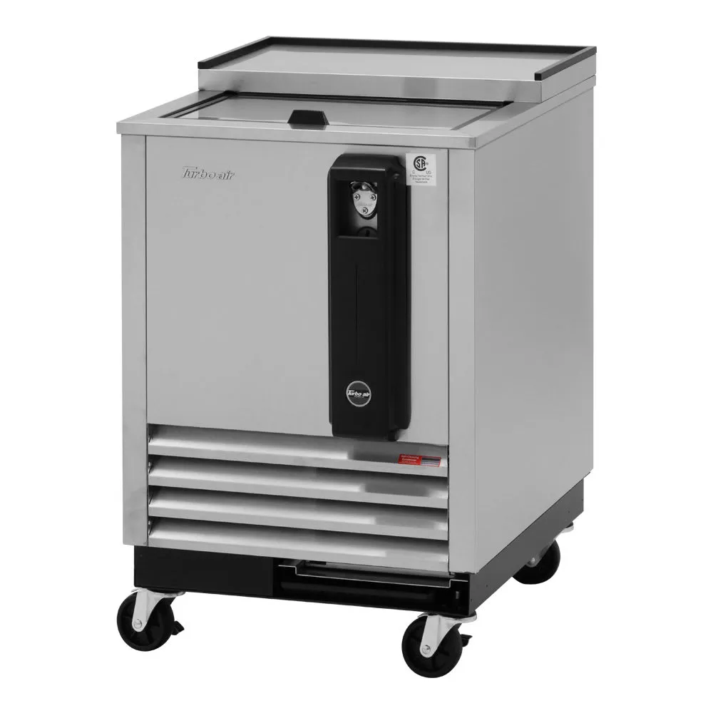 Turbo Air TBC-24SD-N6 24 Forced Air Bottle Cooler - Holds (120) 12 oz Bottles. 115v