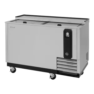 Turbo Air TBC-50SD-N6 50 Forced Air Bottle Cooler - Holds (432) 12 oz Bottles. Stainless. 115v