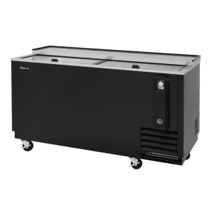 Turbo Air TBC-65SB-N6 65 Forced Air Bottle Cooler - Holds (528) 12 oz Bottles. Stainless Interior. 115v