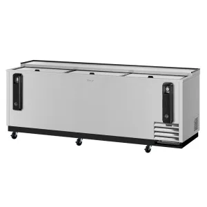 Turbo Air TBC-95SD-N 95 Forced Air Bottle Cooler - Holds (912) 12 oz Bottles. Stainless. 115v