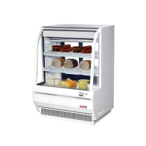 Turbo Air - TBP36-54FDN. Commercial 36 Curved Glass Deli Case Direct cooling type 12.1cu.ft.