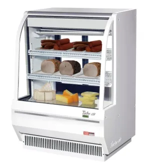 Turbo Air - TCDD-36H-W(B)-N. Commercial 36 Direct Cooling Type Deli Display Case Refrigerator