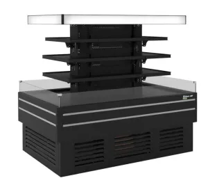 Turbo Air - TIOM-24CSCB-N. 47-1/8 x 72-3/8 (L x D) Square Type Combined Unit - Black