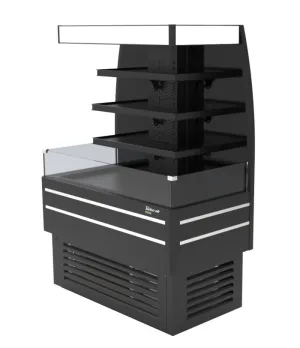 Turbo Air - TIOM-48CB-N. 47-1/8 x 25-3/4 (L x D) Square Type Single Unit - Black