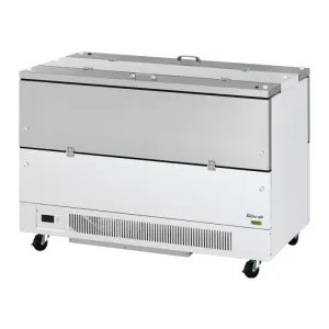 Turbo Air - TMKC-58-2-WS-N6. Commercial Super Deluxe Series Milk Cooler. cold wall. dual sided access. 58-1/8W  22.0 cu.ft capacity