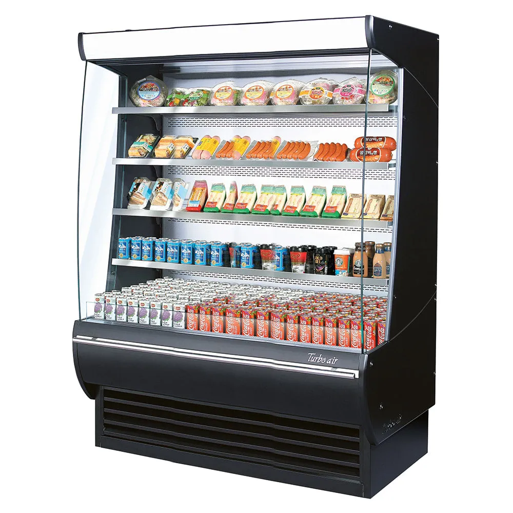 Turbo Air TOM-60DXB-N 60 Vertical Open Air Cooler w/ (5) Levels. 115v