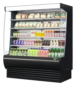 Turbo Air - TOM-72DXB-N. Commercial Open display merchandiser. Vertical Extra Deep 34.1 cu.ft