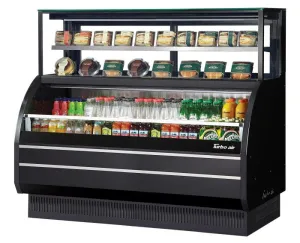 Turbo Air - TOM-W-60SB-UF-N. 62L Open Display Combination Case - European Straight Front
