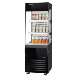 Turbo Air TOM20-60N-B 19 5/8 Vertical Open Air Cooler w/ (3) Levels. 115v