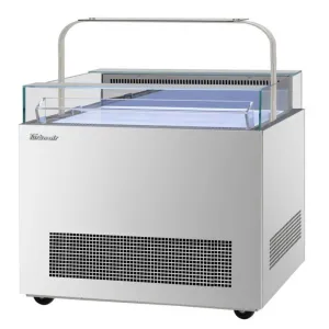 Turbo Air TOS-40NN-D-S 40 1/4 Horizontal Open Air Cooler w/ (1) Level. 115v