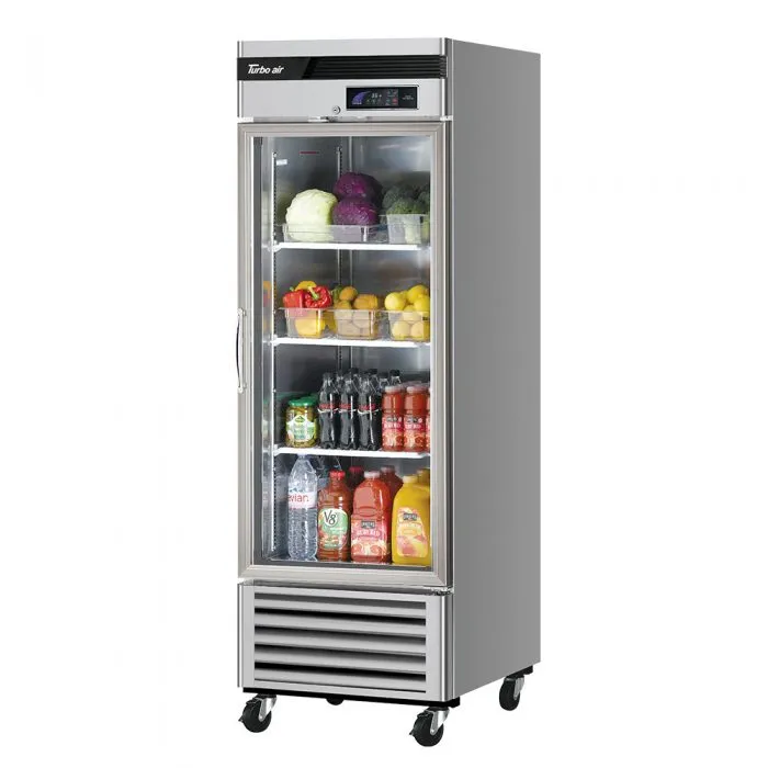 Turbo Air - TSR-23GSD-N6. Commercial 27 Reach-in Refrigerator Super Deluxe 1 Section 20 cu.ft.